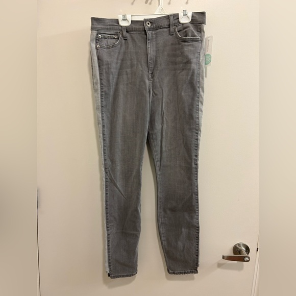 NWT Pistola High-Rise Tux Stripe Skinny Jeans - Picture 2 of 12